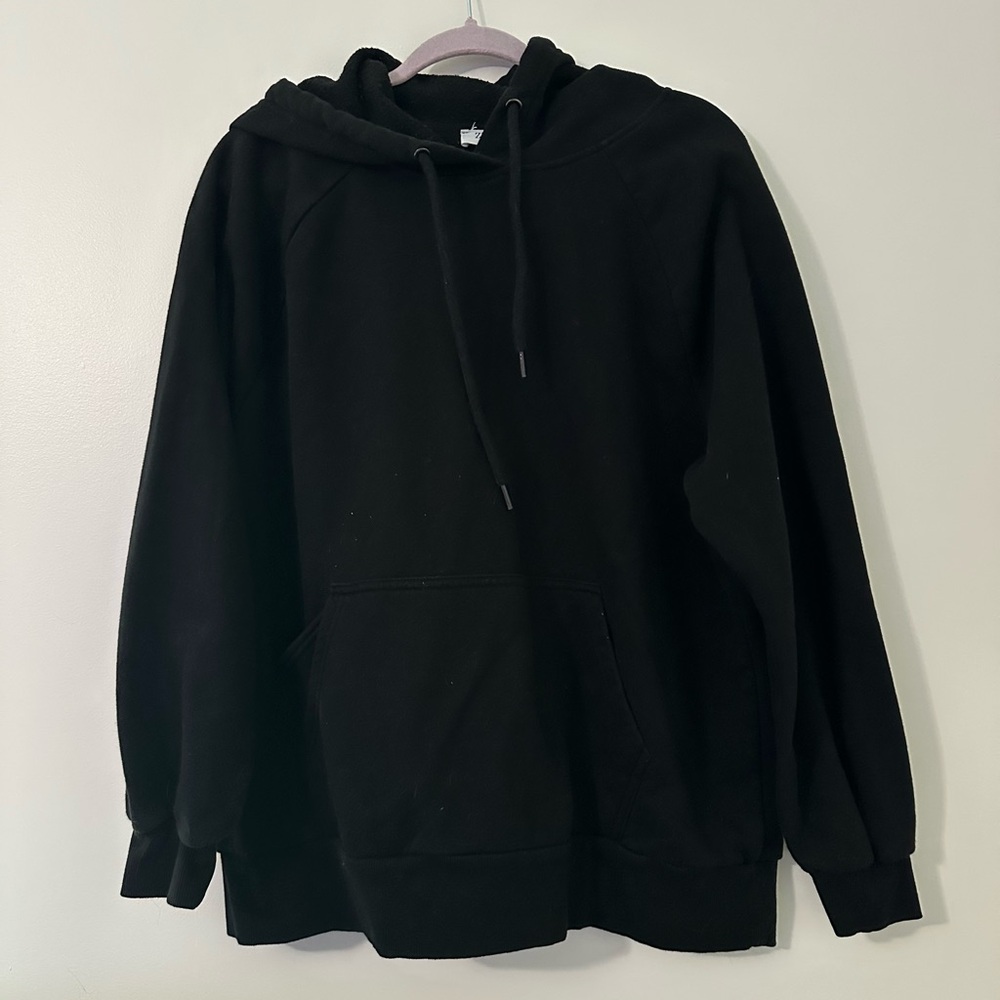 Zenana Black Pullover Hoodie